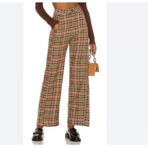 FREE PEOPLE - shape up trouser pants button high rise size 2